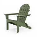 Adirondack-Gartenstuhl 83 x 77 x 98 cm Kunststoff olivgrün mit breiten Armlehnen