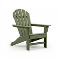 Adirondack Gartenstuhl 77 x 88 x 98 cm aus Kunststoff olivgrün mit breiten Armlehnen