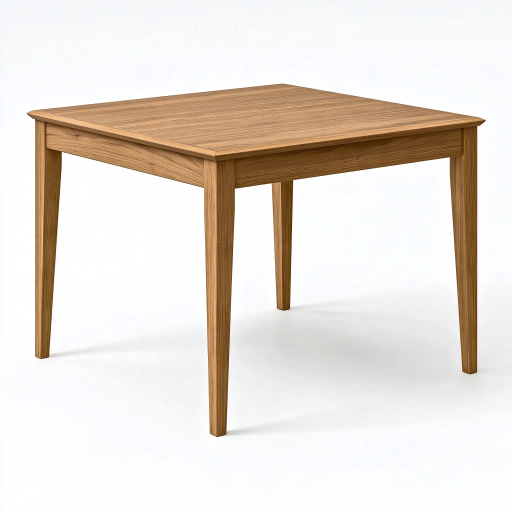 Esstisch 120 x 80 x 75 cm Holz Braun rechteckig im klassischen Stil