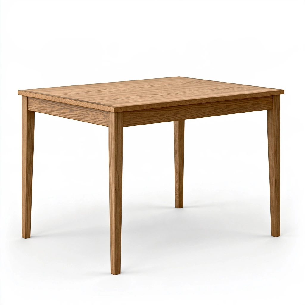Esstisch 140 x 80 x 75 cm Holz Braun rechteckig im modernen Stil